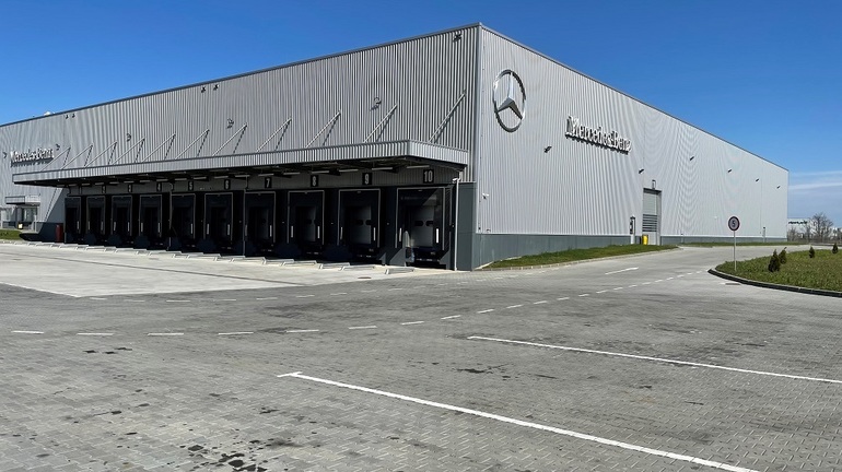 Mercedes-Benz deschide un nou centru logistic lângă București