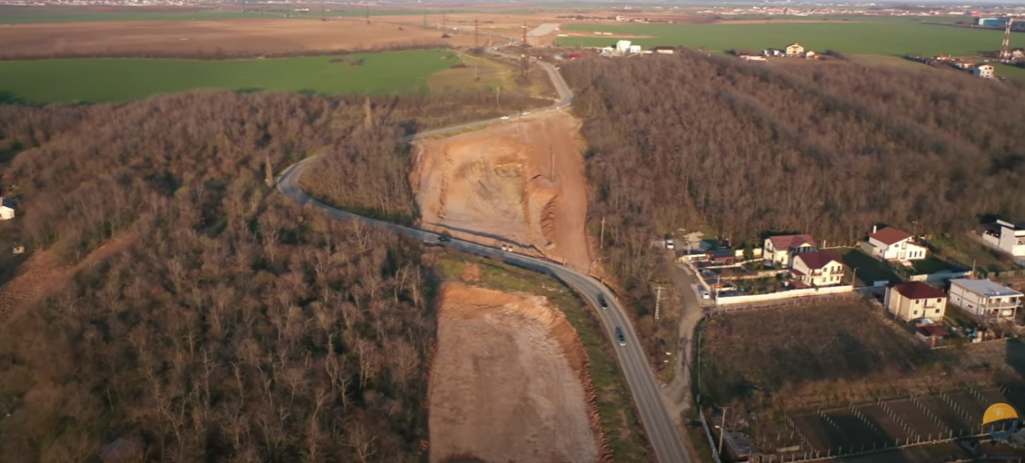 Infrastructură I Filmări din dronă ale șantierului DX12 Craiova – Pitești
