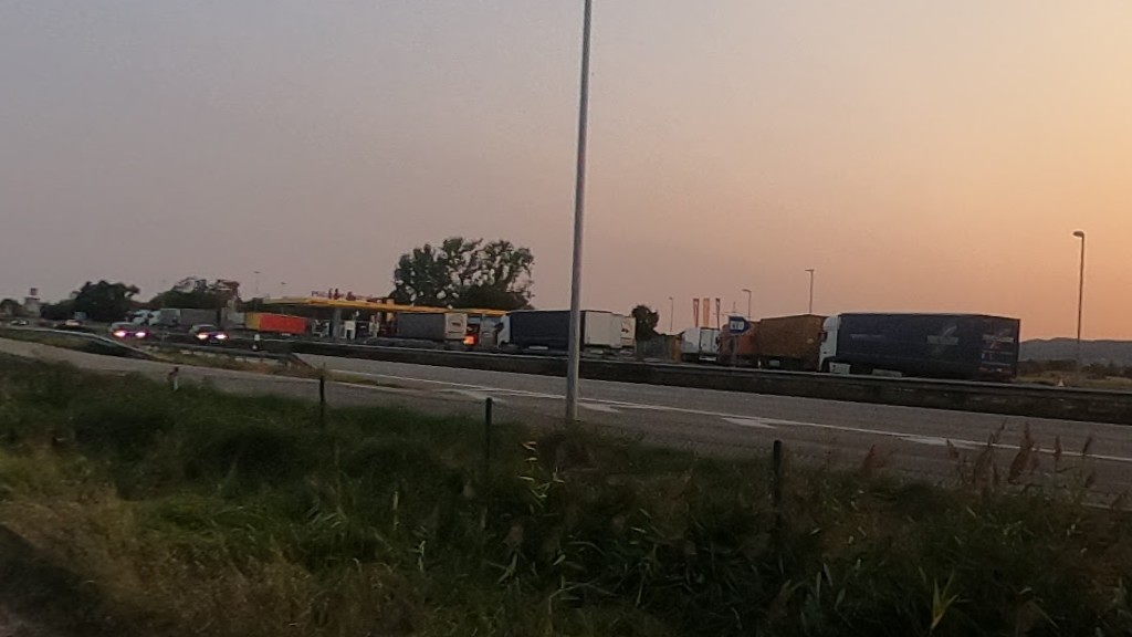 Lorry driver charged with attempted manslaughter after stabbing fellow-trucker at German rest-area