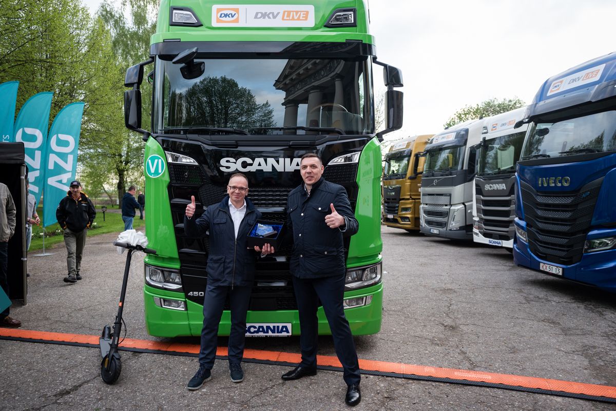 „DKV LIVE Metų sunkvežimio“ konkurse triumfavo „Scania S“