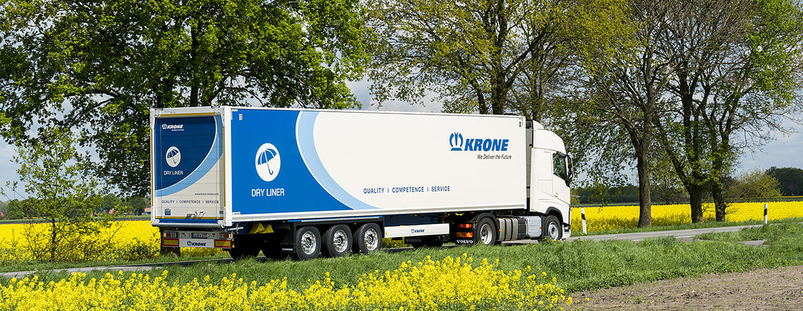 Krone definiert den Trockenfracht Sattelauflieger neu
