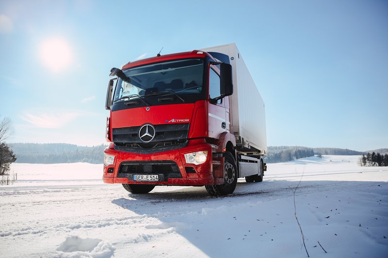 Here comes the new electric Actros – debut at the end of the month