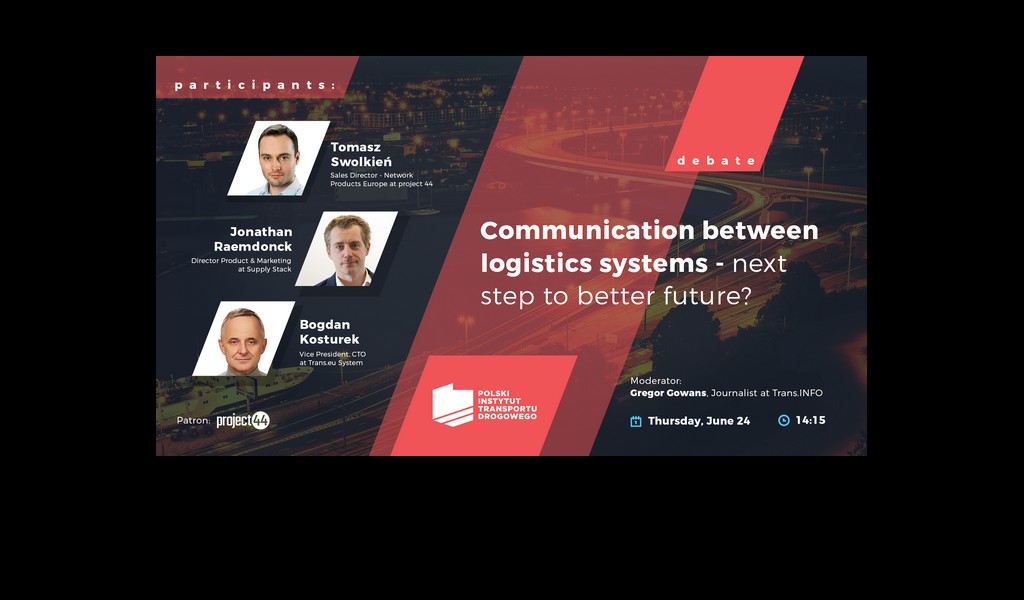 Expert panelists discuss digitial logistics systems at Polish Road Transport Institute’s online event