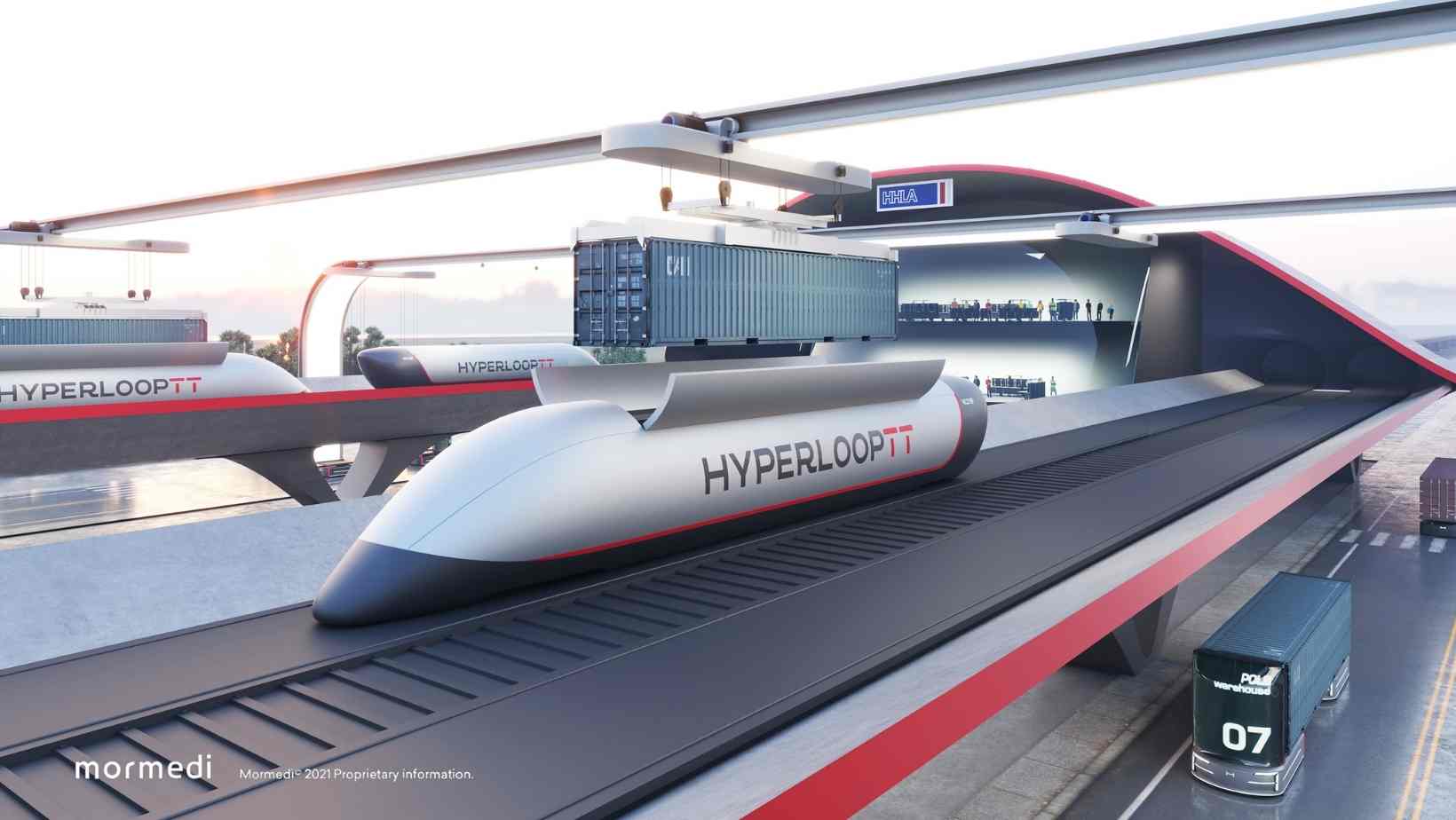 Tehnologia Hyperloop va sta la baza unei soluții inovatoare în transportul de containere și decongestionarea porturilor