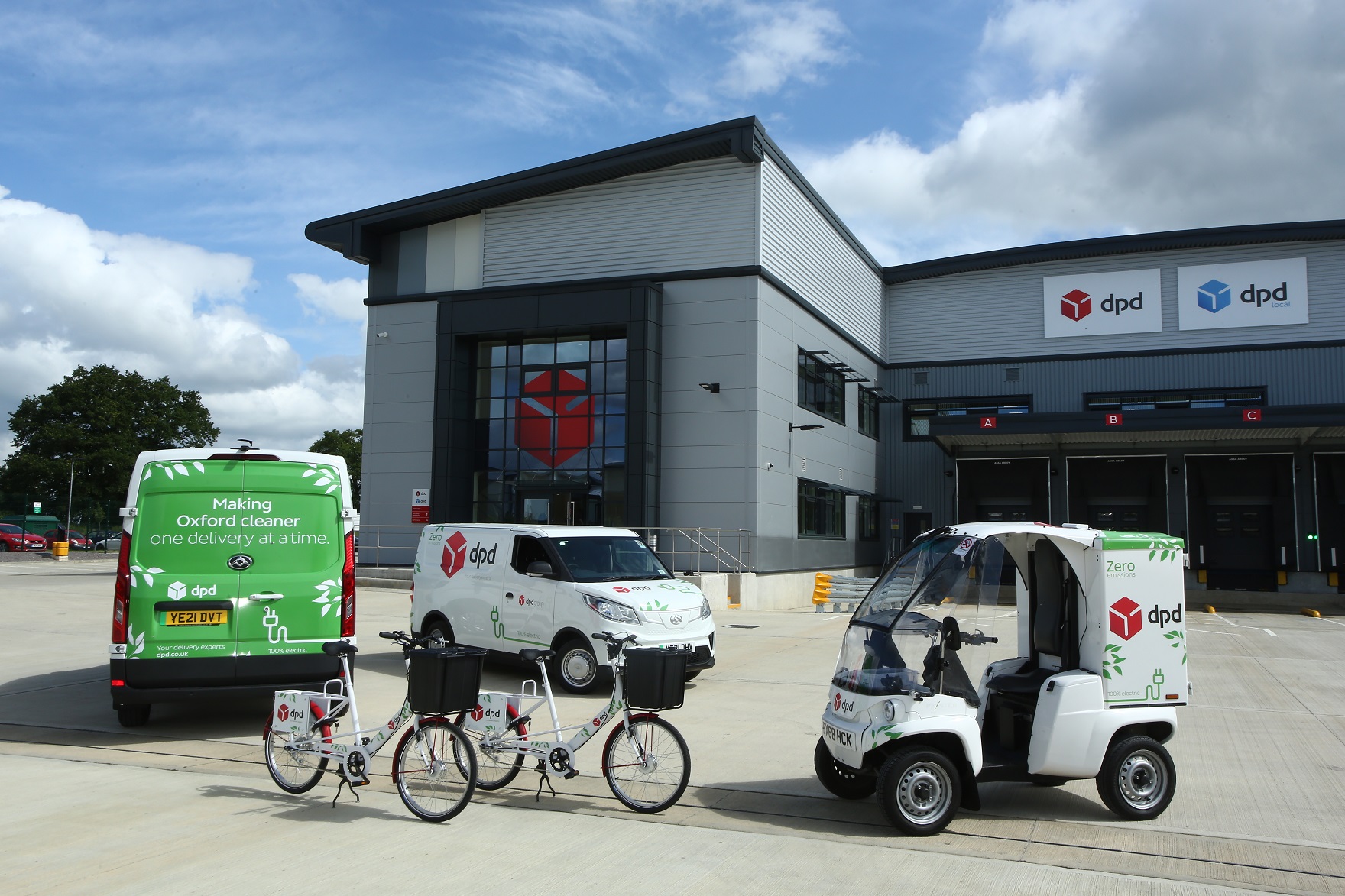 DPD’s Oxford deliveries to use only electric vehicles from now on