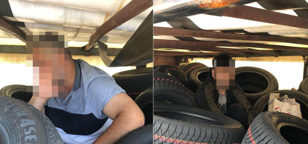 Șofer arestat la PTF Giurgiu pentru că în vehicul au fost găsiți migranți, ascunși într-un compartiment special amenajat
