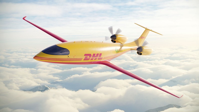 DHL orders 12 fully electric Alice eCargo planes from Eviation