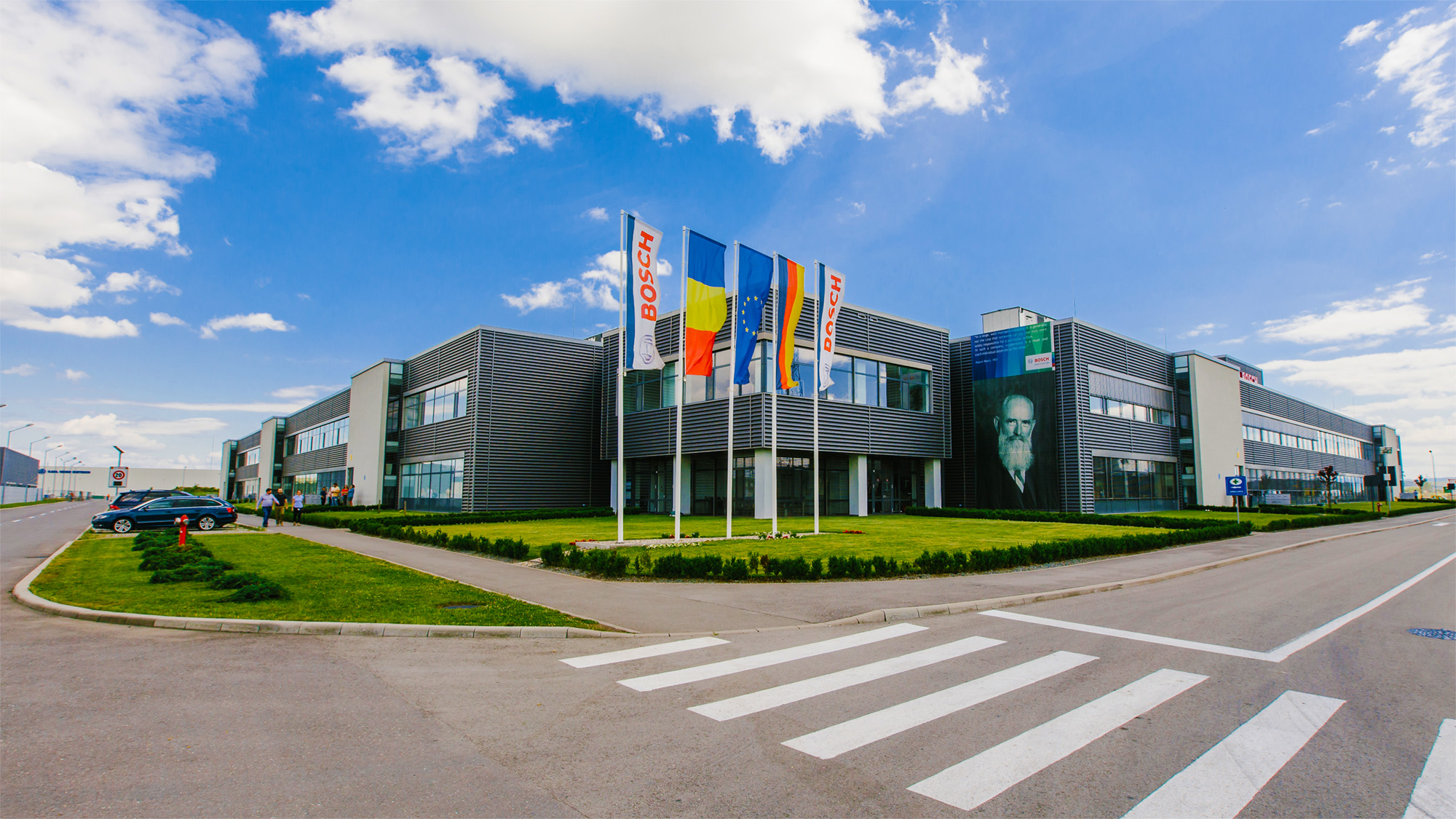 Grupul Bosch a inaugurat a treia hală de producție a uzinei de la Cluj
