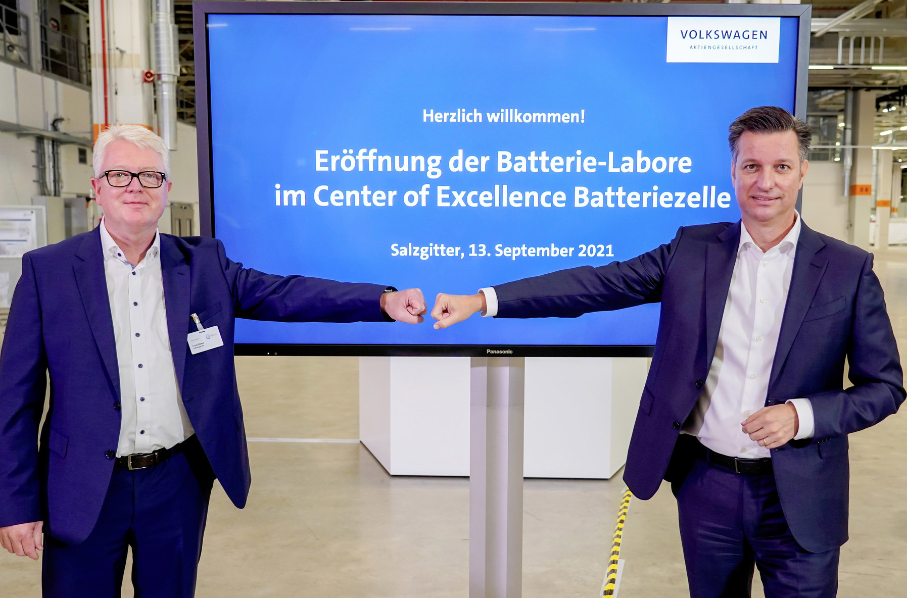 Volkswagen eröffnet Batterie-Labor für Elektroautos