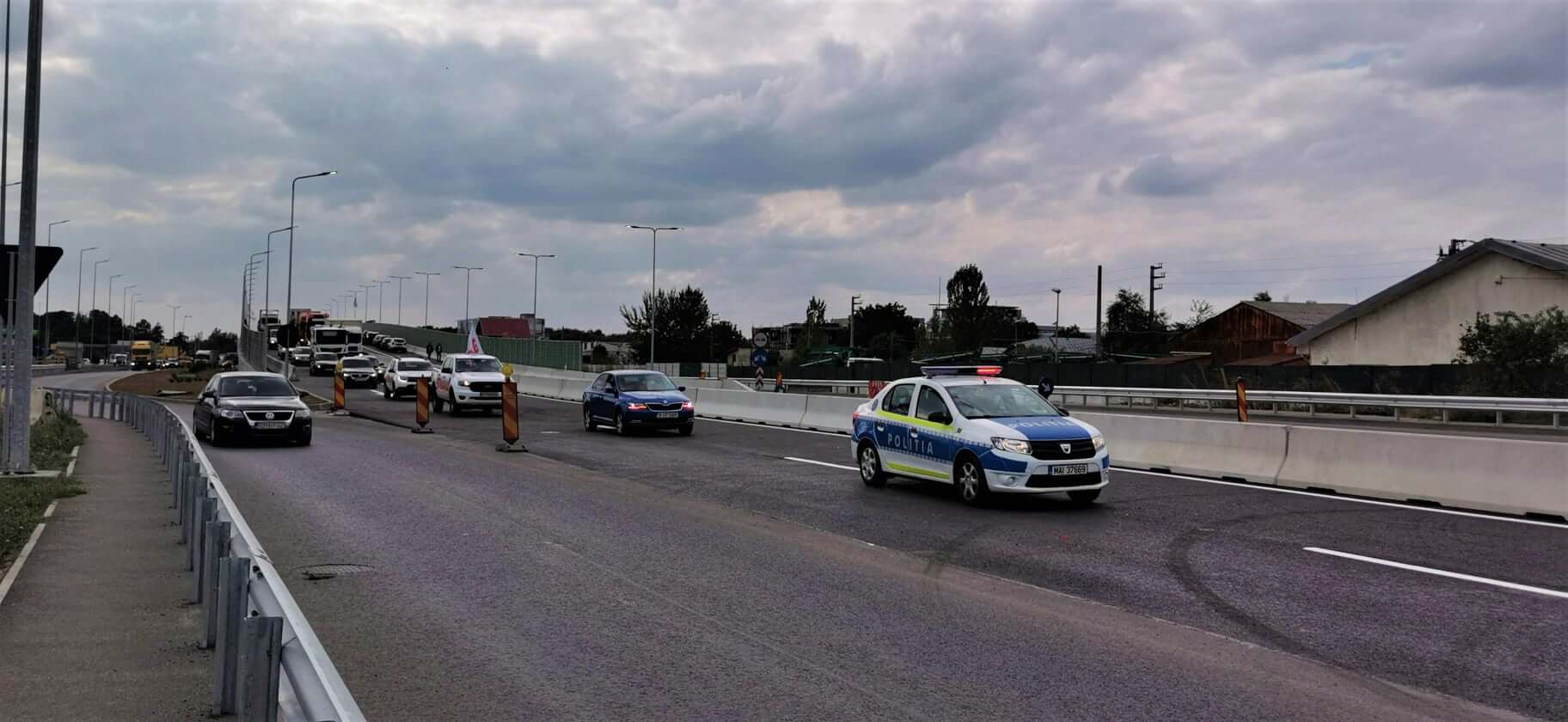 Astăzi s-a inaugurat pasajul Mogoșoaia de pe Centura București. Inaugurările înainte de termen sunt rarisime în peisajul autohton