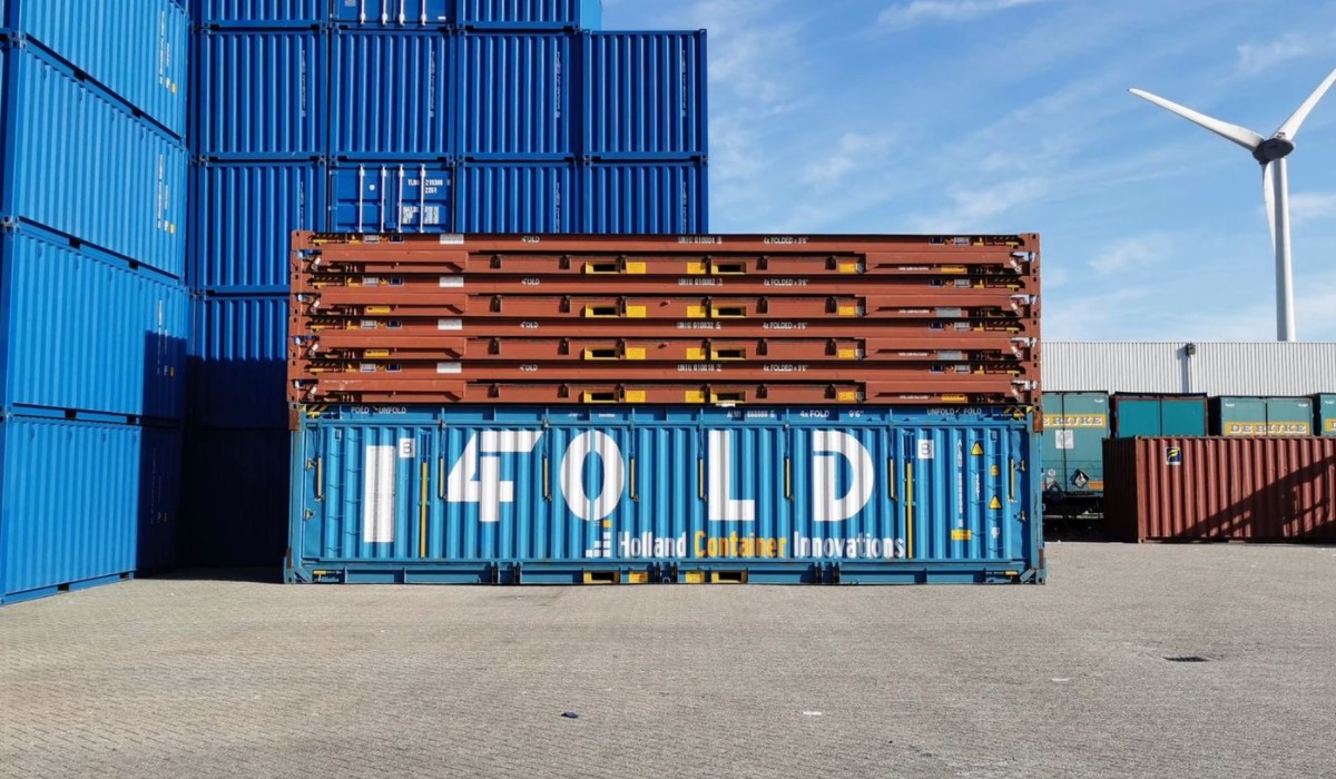Foldable shipping containers: a solution to empty runs or a costly curiosity?