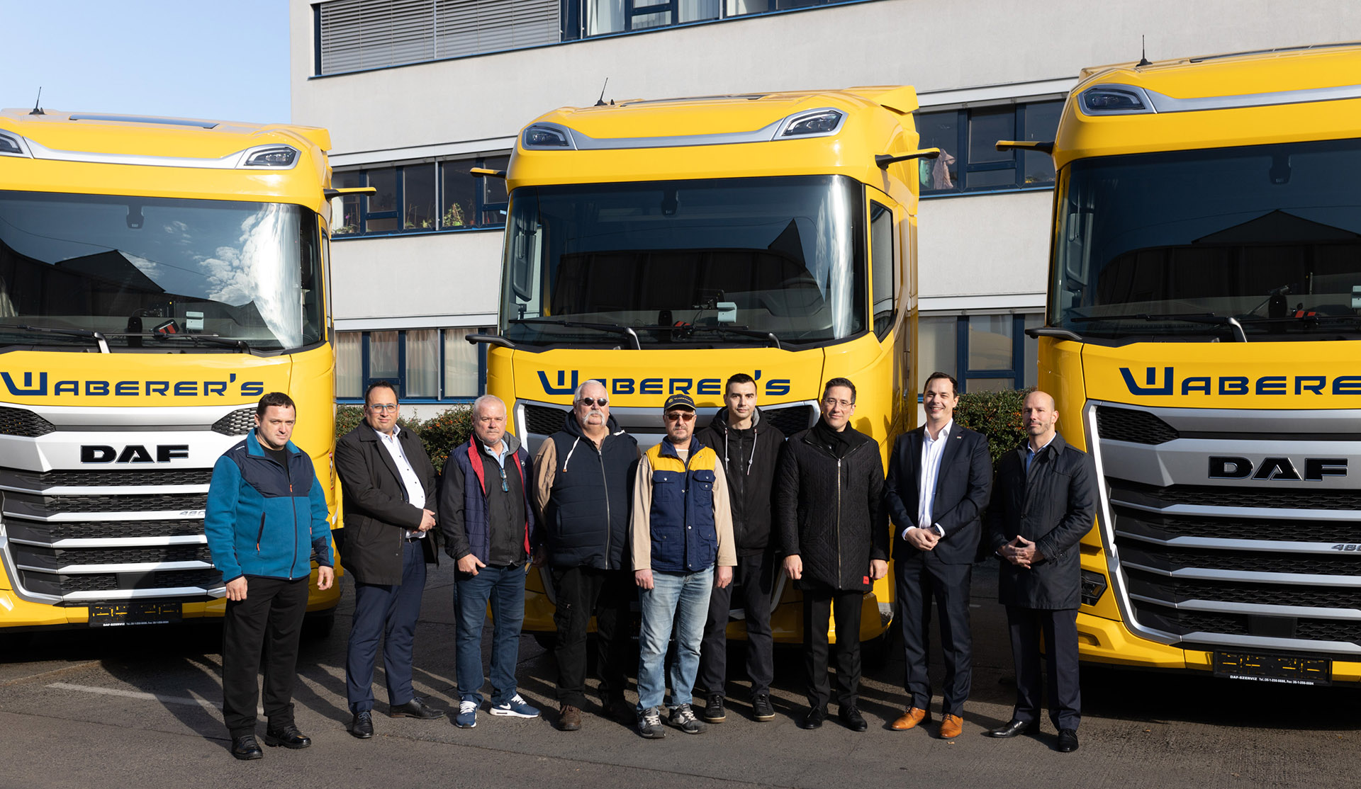 Waberer’s investește peste 50 milioane de euro în extinderea flotei și achiziționează camioane DAF