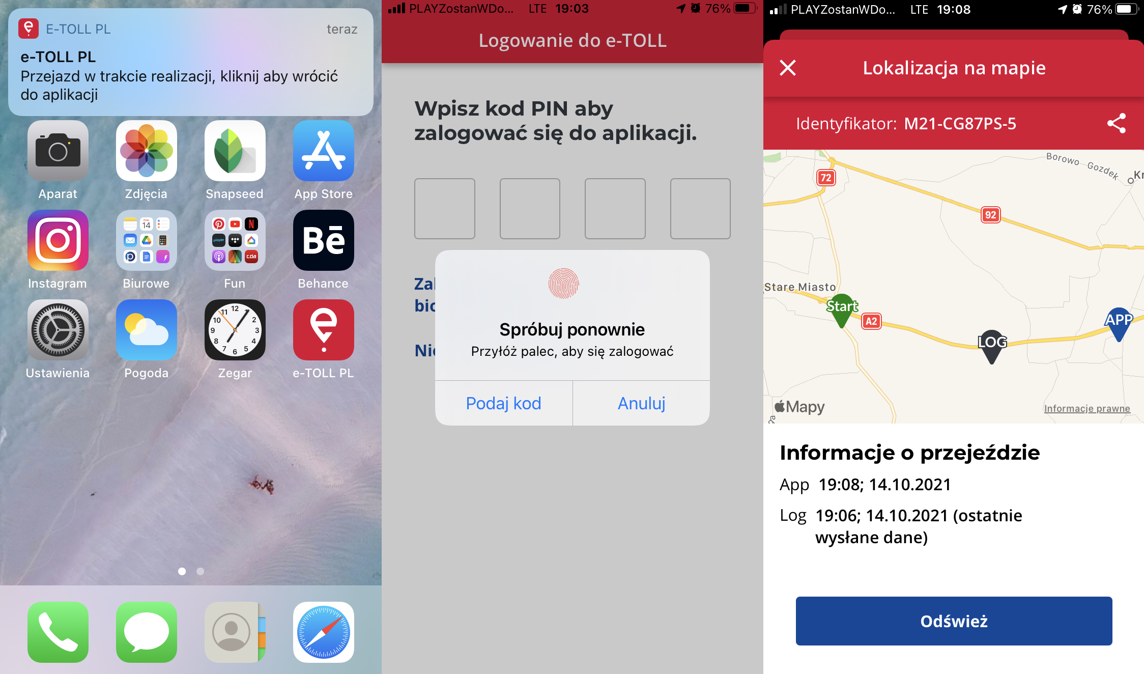 Aplikacja e-TOLL pod lupą ekspertów. Może powodować niebezpieczeństwo na drodze