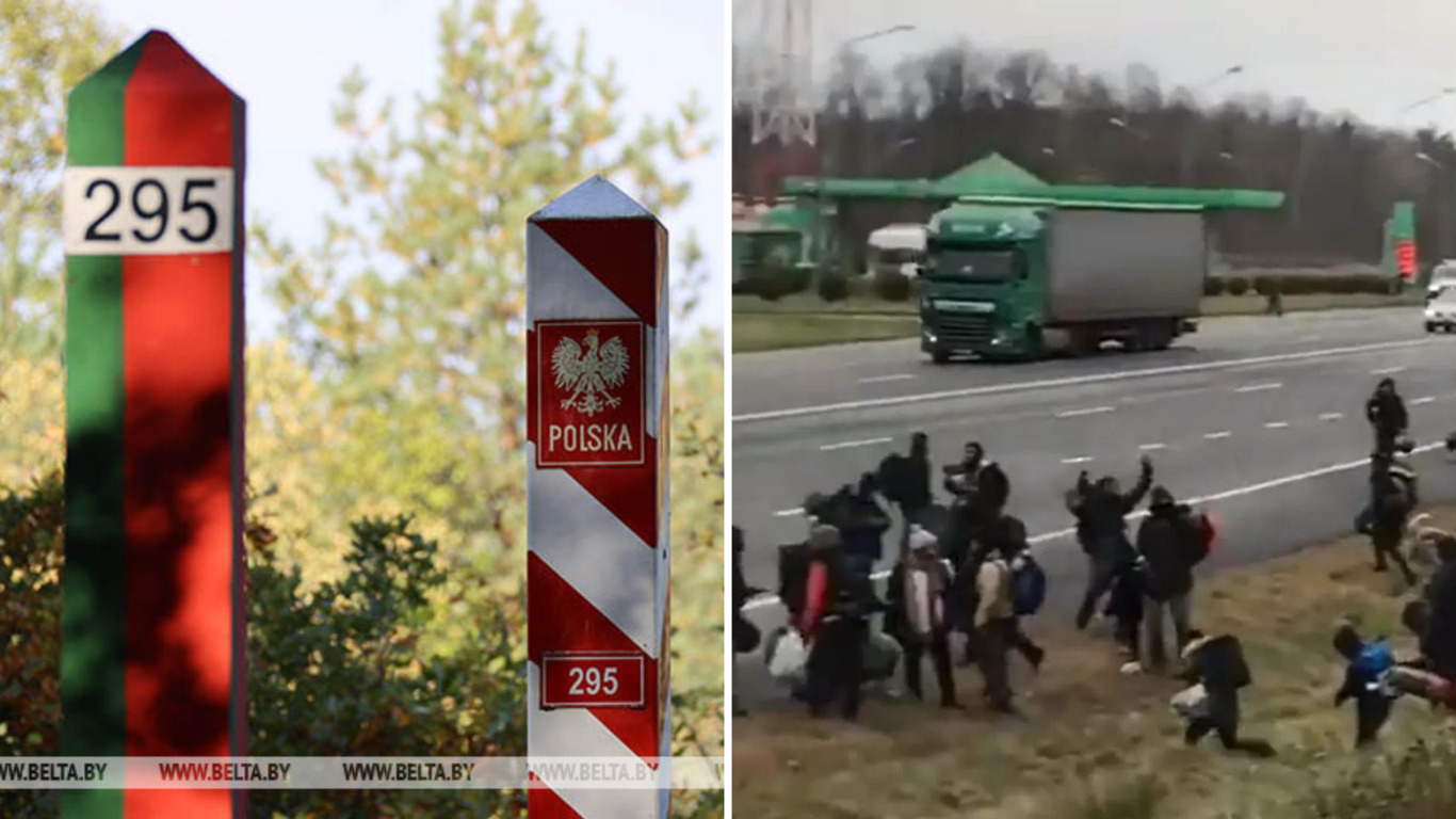 Pasienyje su Baltarusija vis karščiau. Lenkija uždarė Bruzgių-Kužnicos pasienio kontrolės punktą