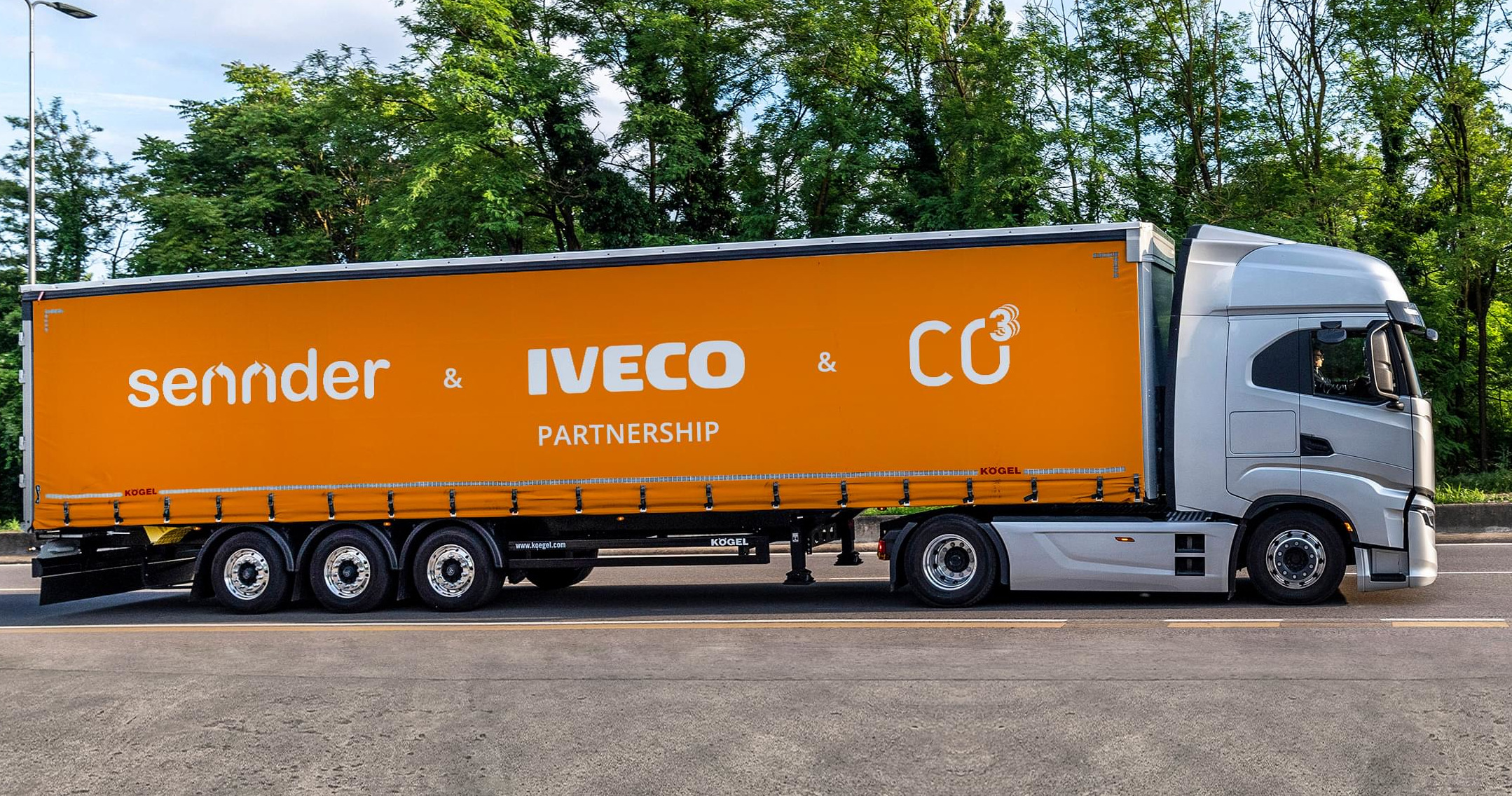 Sennder, Iveco i CO3 jednoczą siły. Wspólnie oferują visibility dla przewoźników i załadowców