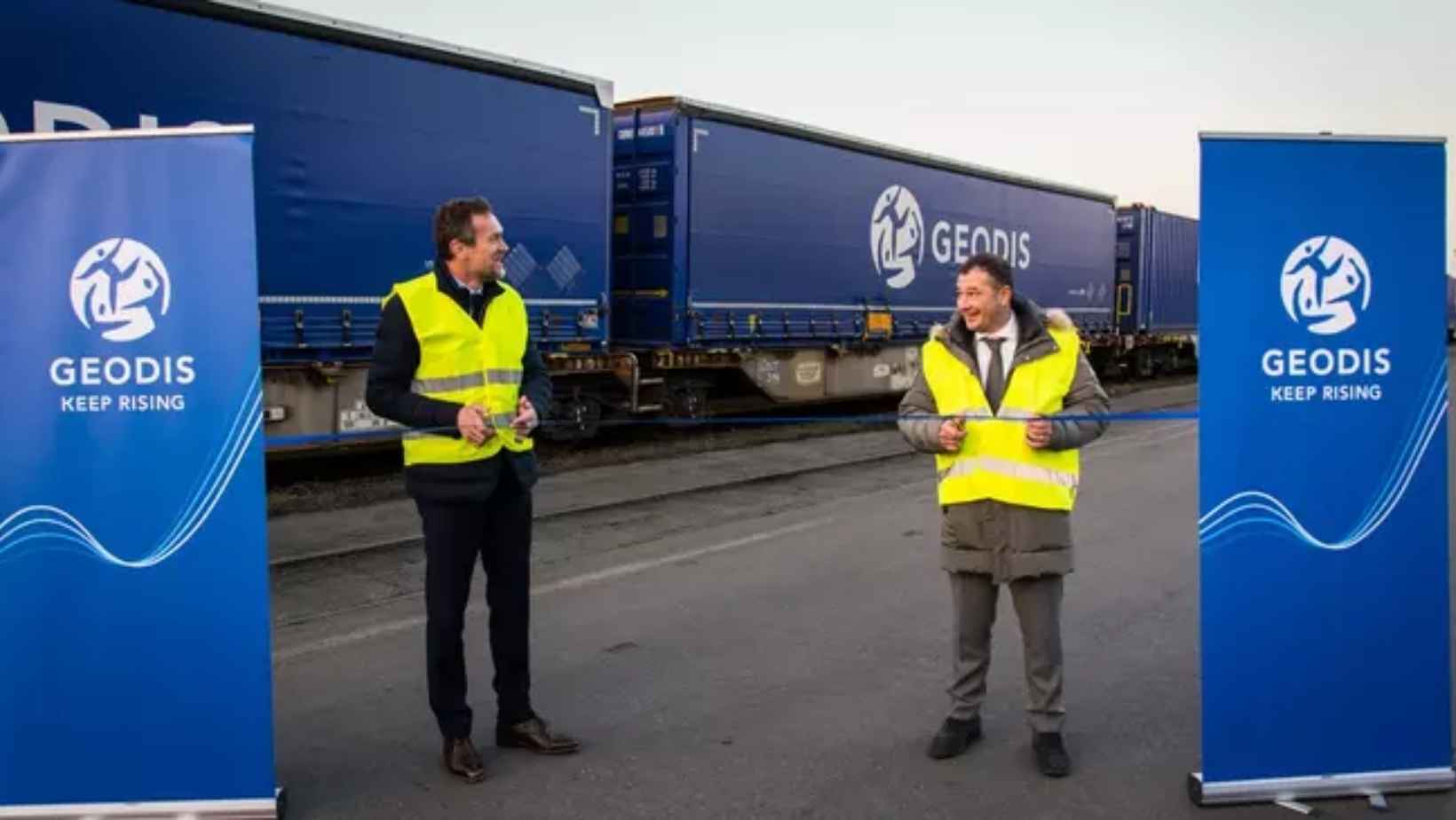 GEODIS inaugurează o nouă soluție intermodală între Franța și Italia