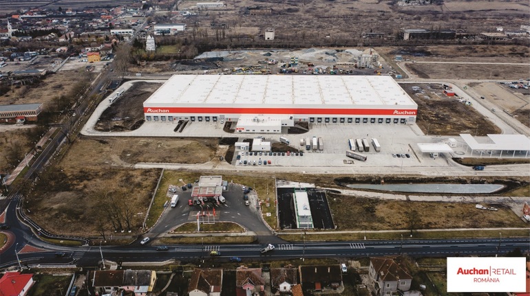 Auchan se extinde în România, deschizând un nou centru logistic