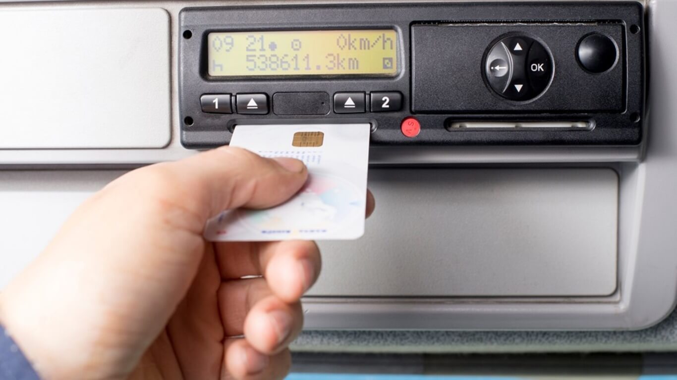 Sienos kirtimo registravimo tachografe gairės. Pasižiūrėkite, kur to negalima daryti