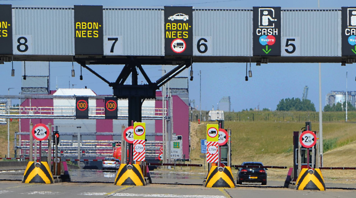 Zamknięcie tunelu na obwodnicy belgijskiego miasta