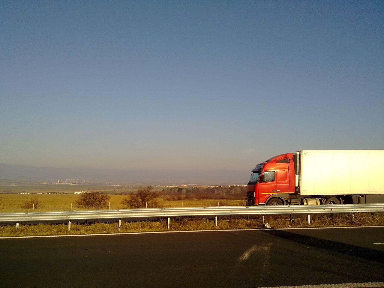 Protest major al transportatorilor bulgari