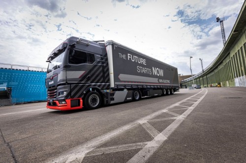 MAN vizează o autonomie de 800 km cu noul prototip electric