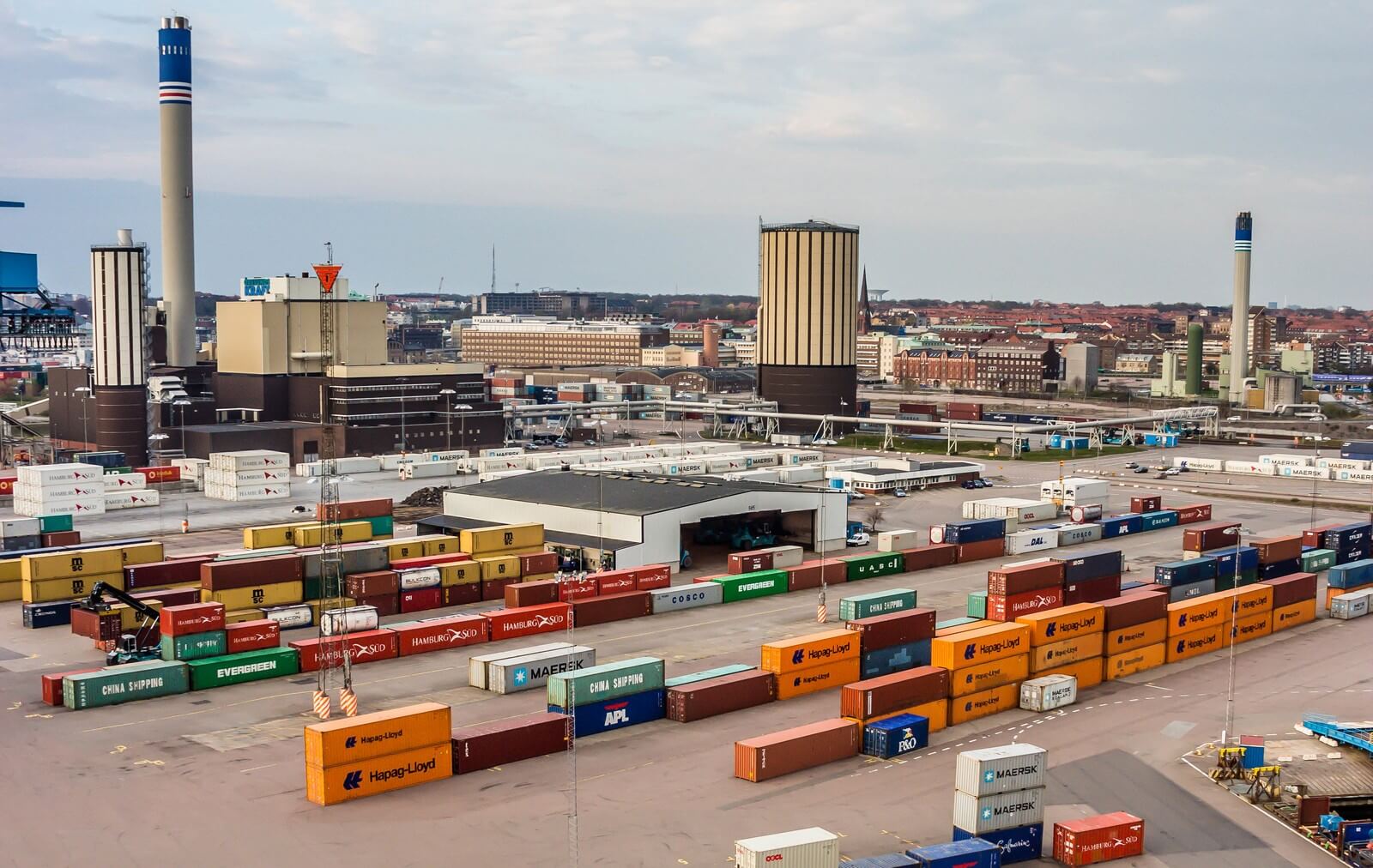 Suedia: Al doilea port de containere că mărime din țară nu are o parcare de camioane adecvată
