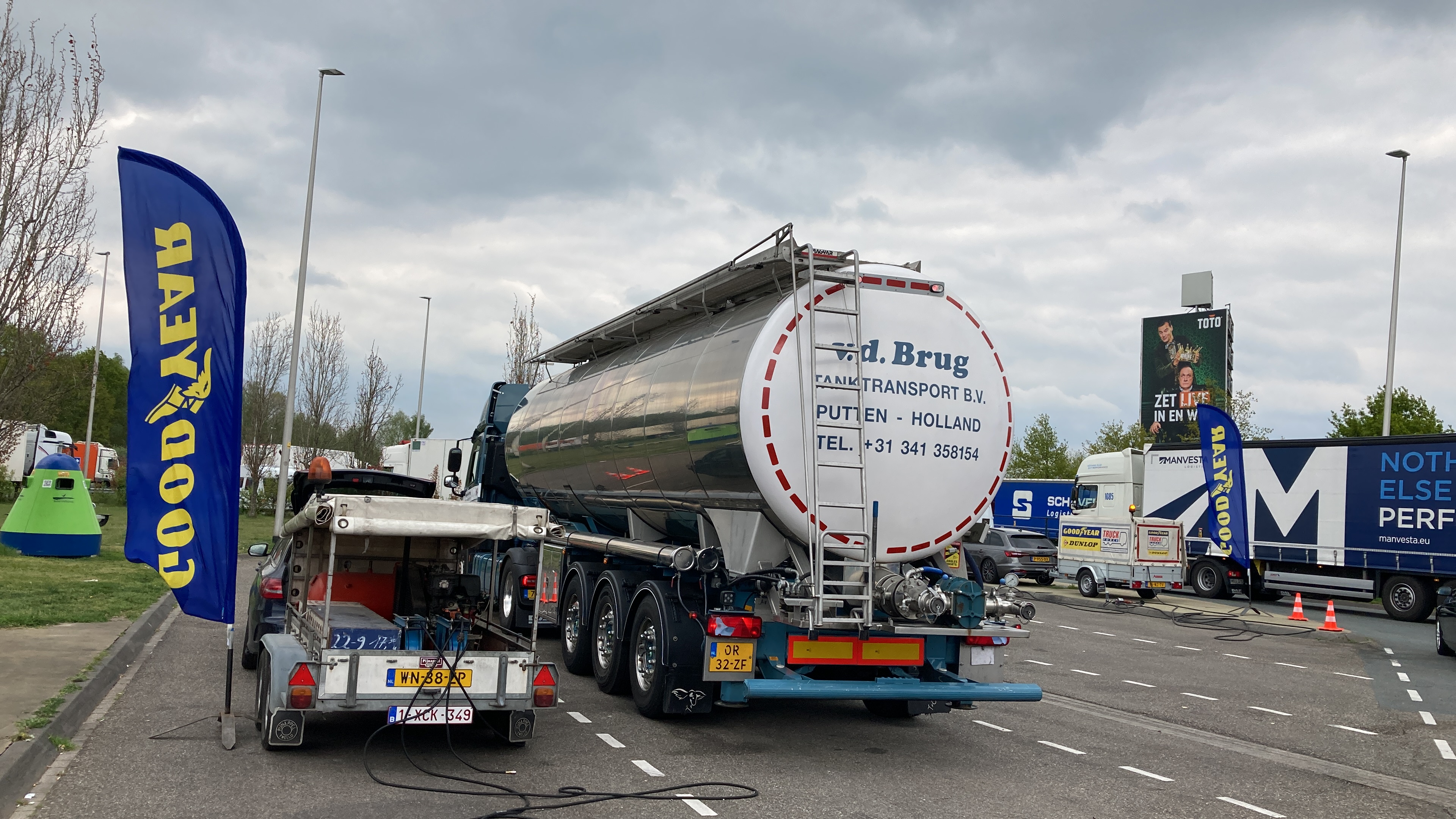 3 in 4 HGVs run on underinflated tyres, finds Goodyear