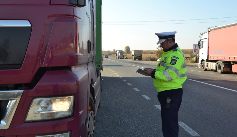 Bilanțul primei săptămâni de control Truck & Bus în România: 90% din cei controlați au fost amendați