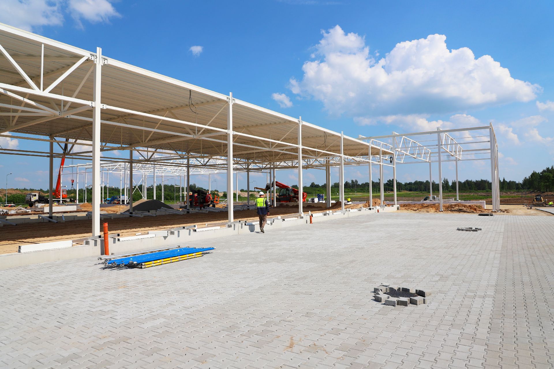 Šiaulių laisvojoje ekonominėje zonoje statomas naujas DPD terminalas