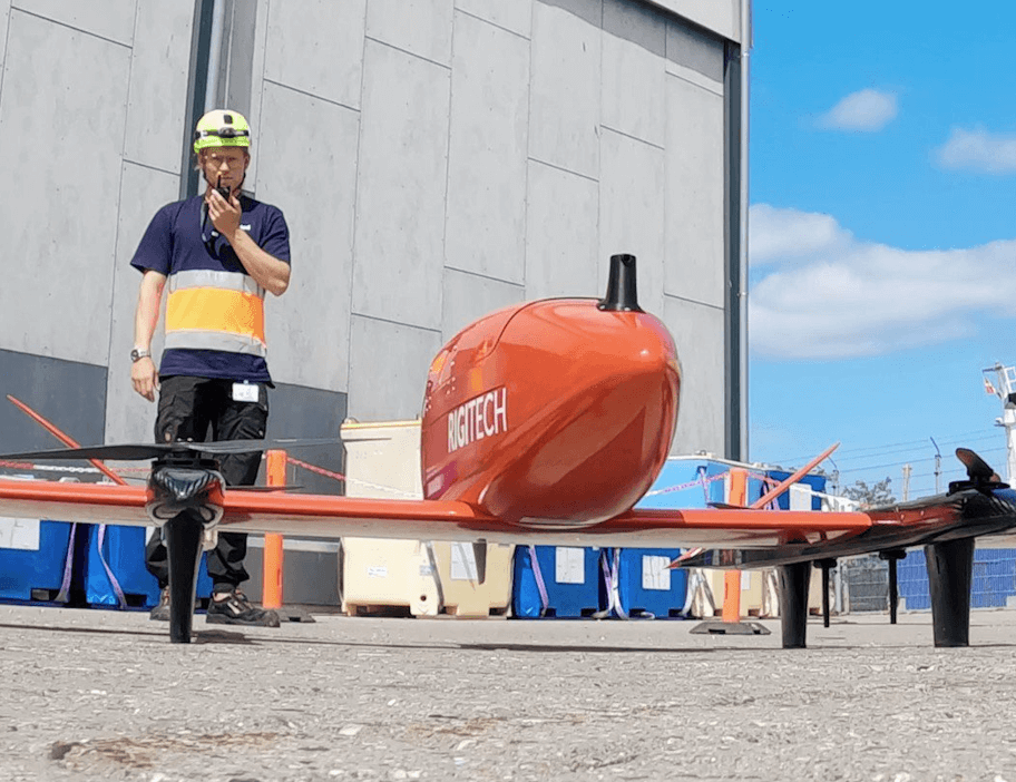 Ørsted și DSV testează dronele cargo pe distanțe lungi