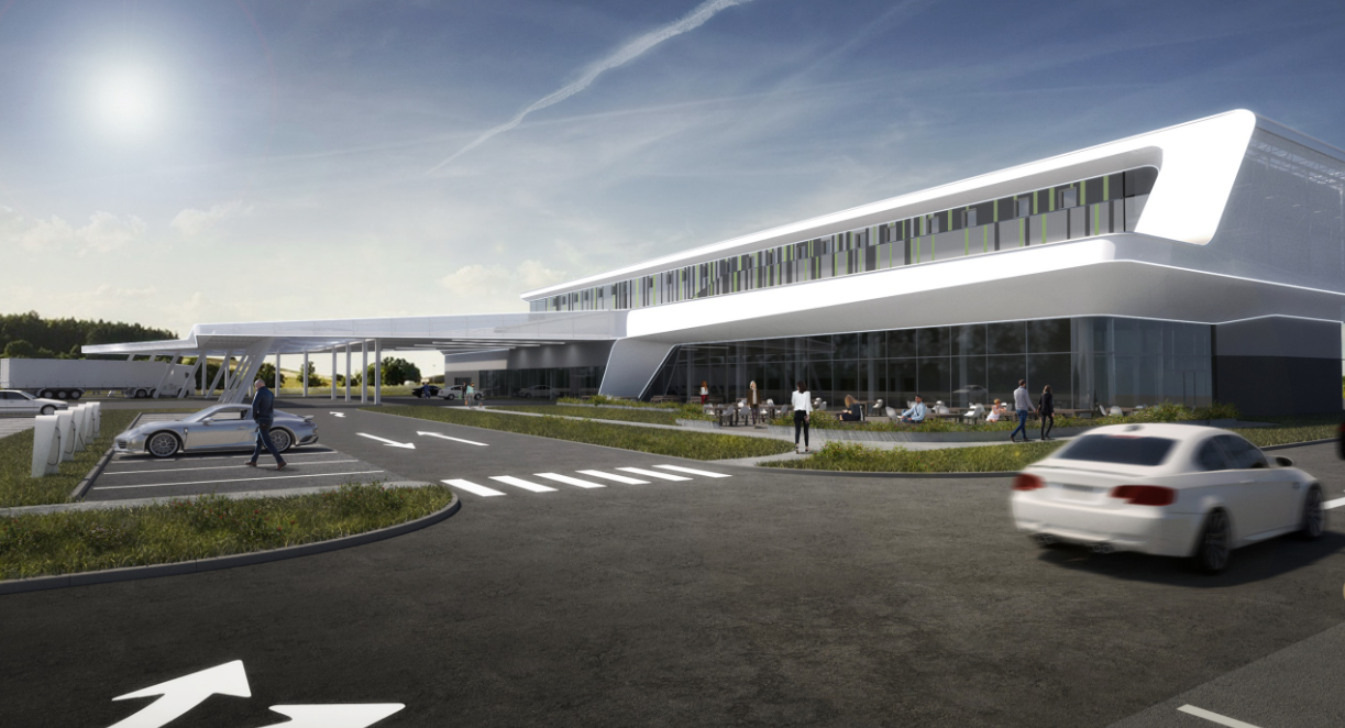 Germania construiește un hotel cu design futurist pentru șoferii de camion; ce dotări și facilități oferă