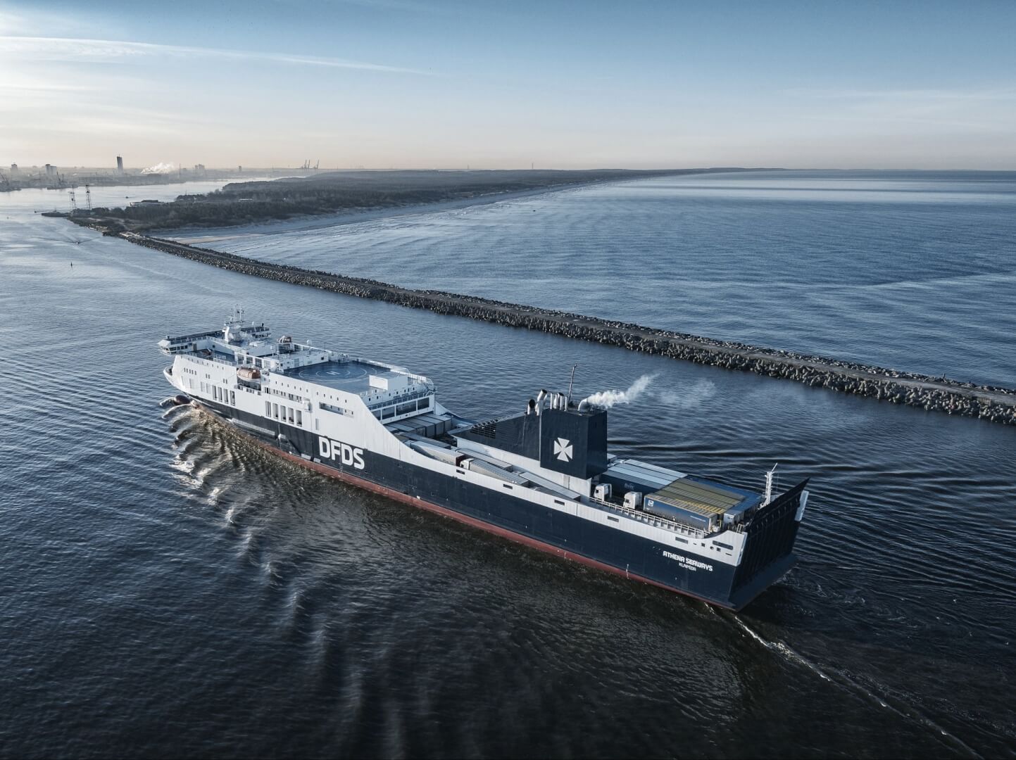 DFDS: „Klaipėda yra svarbus logistinis centras”
