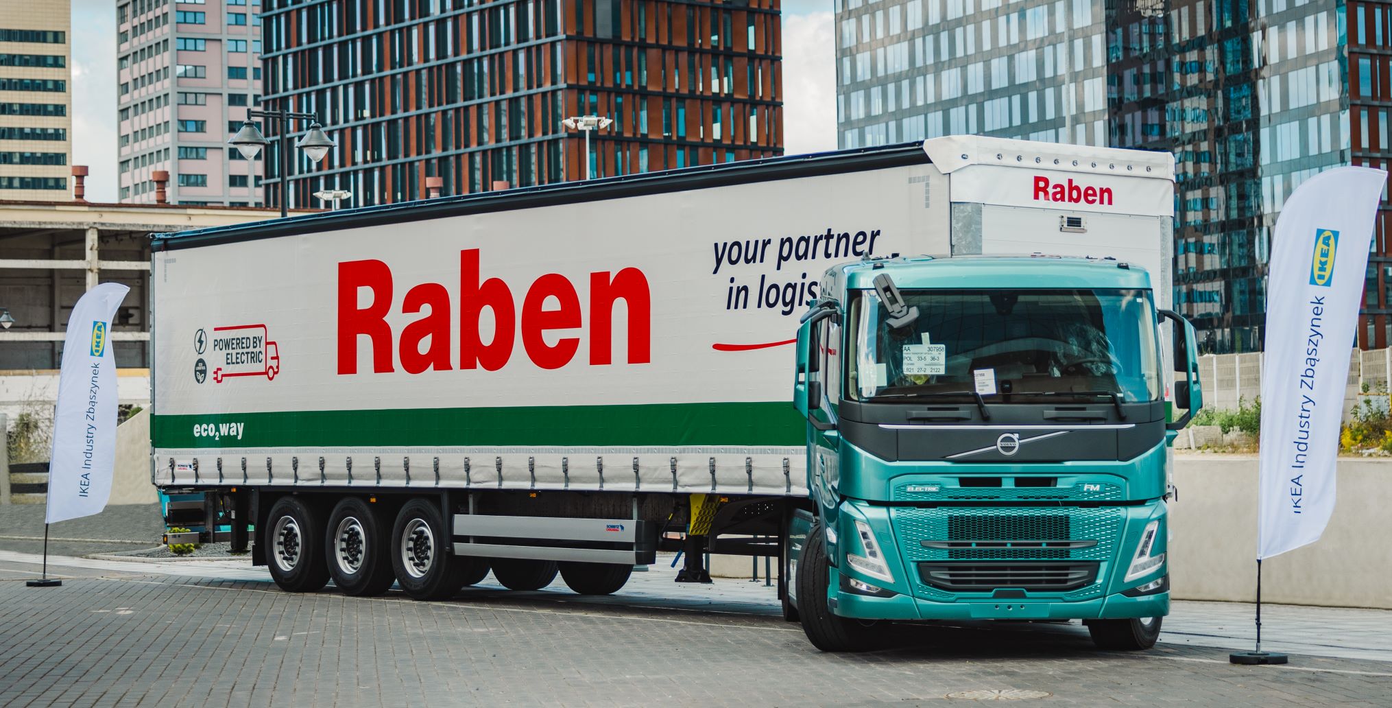 Közös kísérleti projektet indít az IKEA, a Volvo Trucks és a Raben Group