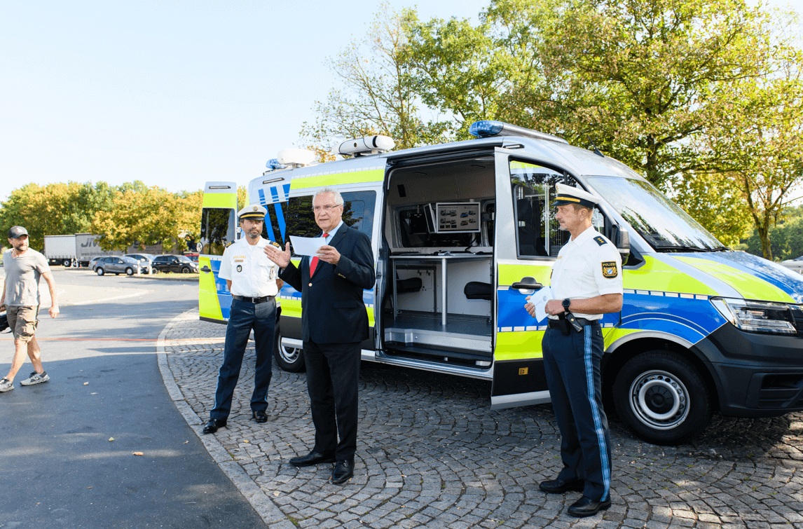 Poliția bavareză investește într-un sistem avansat de control al camioanelor la distanță